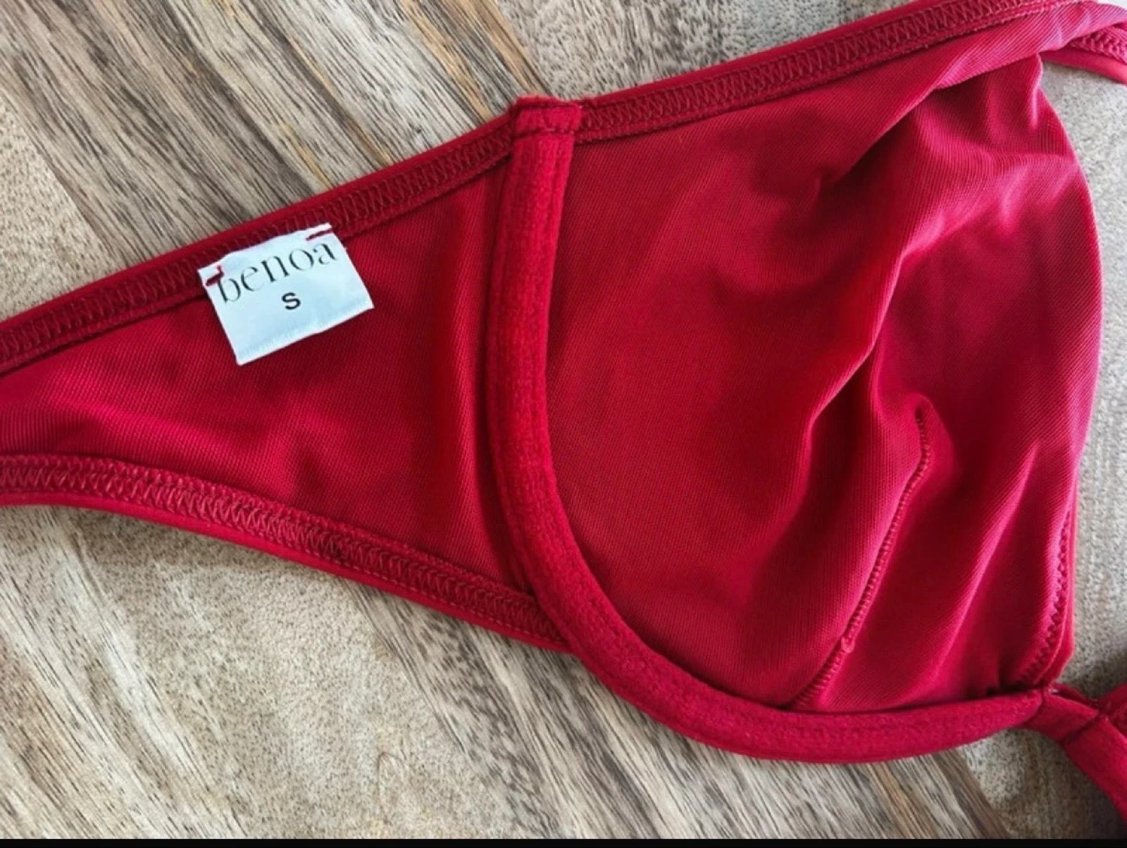 Benoa red bikini - Underwire triangle - Size S - New – photo 8